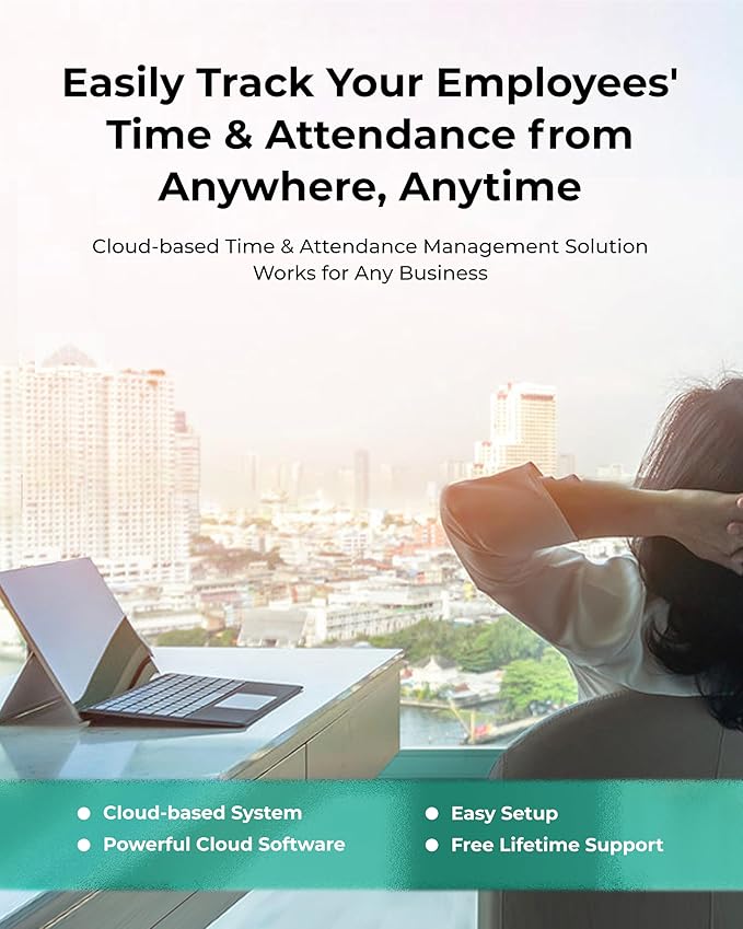 ANVIZ Time Clocks for Employees Small Business - Image 6