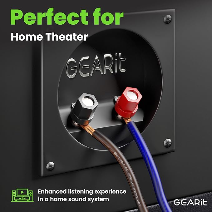 GEARit Pro Series 16AWG Speaker Wire, 16 Gauge Speaker Wire Cable Great Use - Image 3