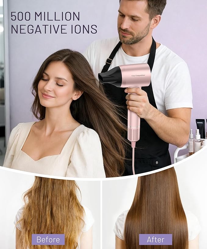 Cosy Companions High-Speed Ionic Hair Dryer, 150000 RPM Brushless Motor - Image 6