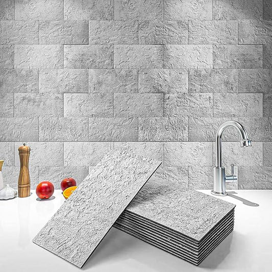 Art3d 102-Piece Backsplash Tile Peel and Stick by Art3d