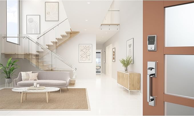 Schlage BE499WB CEN 625 Encode Plus WiFi Deadbolt Smart Lock, Keyless Entry - Image 6