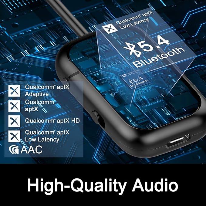 Premium Airplane Bluetooth 5.4 Transmitter Adapter, Supports 2 - Image 8