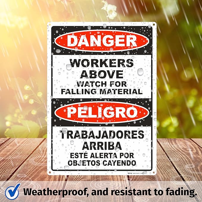Brimar - 10" x 14" - Bilingual Workers Above Watch - Image 5