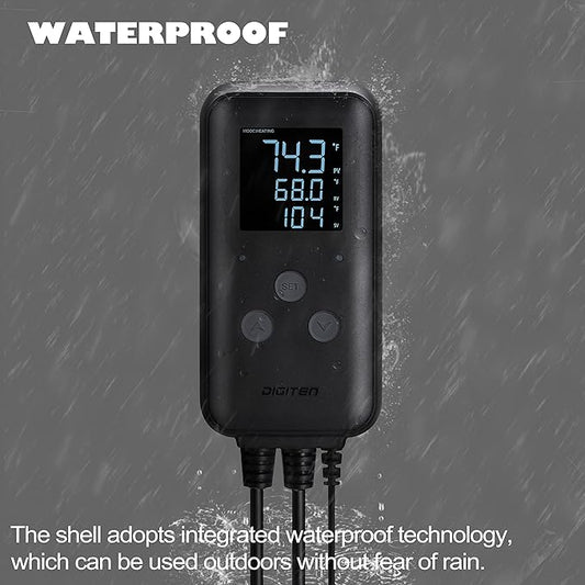 SENSTREE Greenhouse Temperature Controller Digital Waterproof Thermostat - Image 3