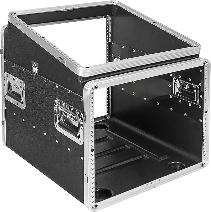 Sound Town Lightweight and Compact 8U ATA ABS Rack Case, - Image 3