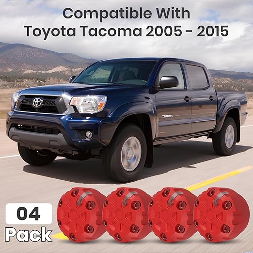 4 Pack - 2nd Gen Tacoma Accessories AC Knob Upgrade - 2005, 2015 Tacoma Climate - Image 4