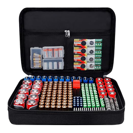 ENGPOW Battery Organizer, Fireproof Battery Organizer Storage Case - Image 8