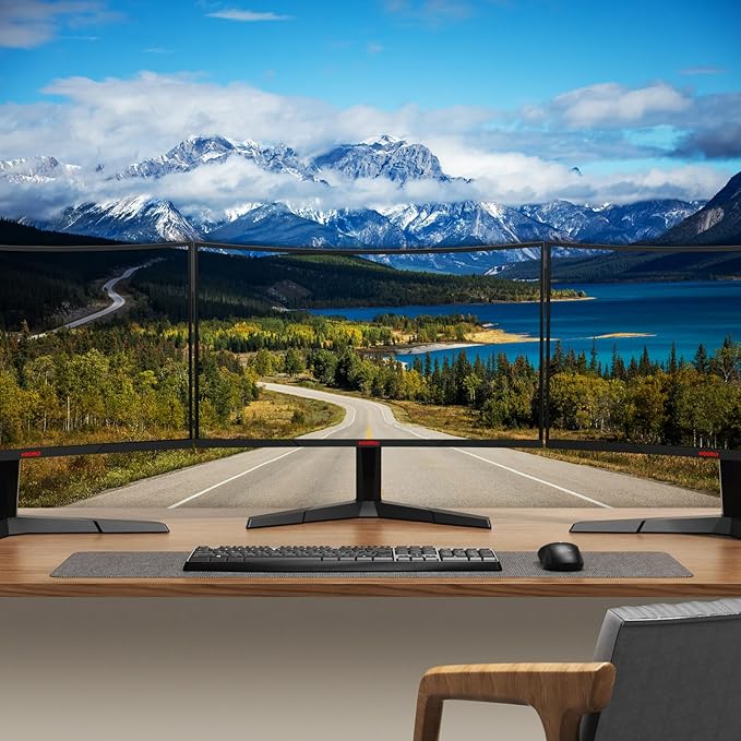 KOORUI 24 inch Curved Gaming Monitor 180Hz FHD 1080P Computer Monitor, 1ms - Image 9