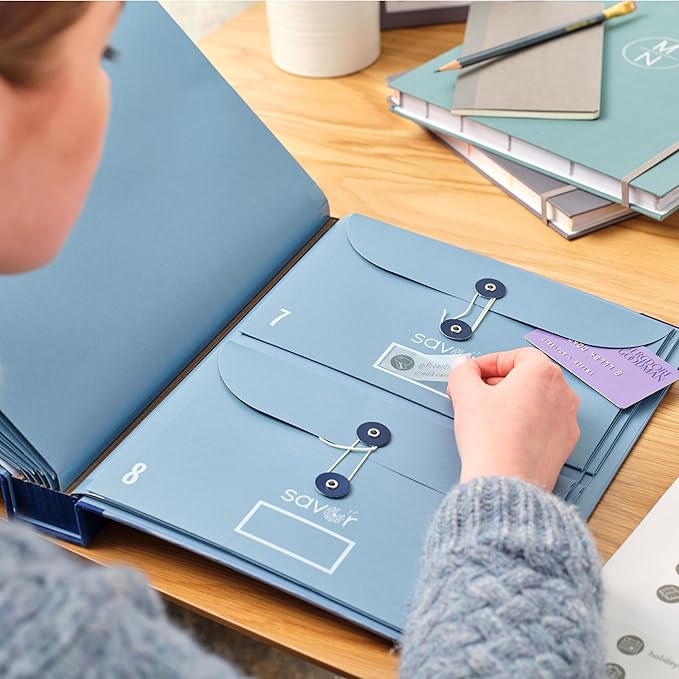 Savor | The Folio™ Document Organizer 2025 Edition | Premium Life Binder - Image 5