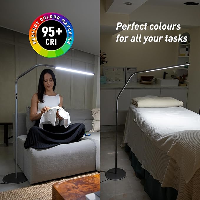 Daylight Slimline 4 LED Floor Lamp - Image 3