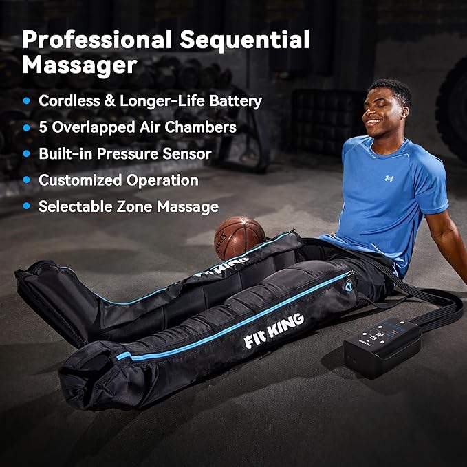 FIT KING Upgraded Cordless Recovery System, Professional Air Compression - Image 4