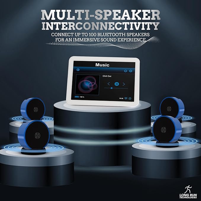Long Run Technologies Paired Bluetooth Speakers - Image 2