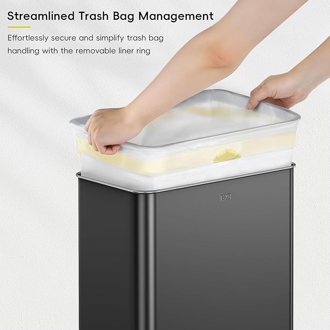 EKO Mirage X 80 Liter / 21.1 Gallons Motion Sensor Trash Can, Automatic Large - Image 9