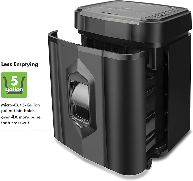 Aurora Professional Grade AU125MA 120-Sheet Auto Feed High-Security Micro-Cut - Image 5