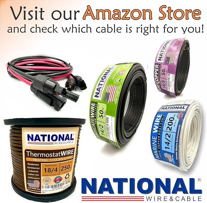 NATIONAL Wire & Cable – 20 AWG 2-Conductor Premium Copper Wire, 1000 ft - Image 8