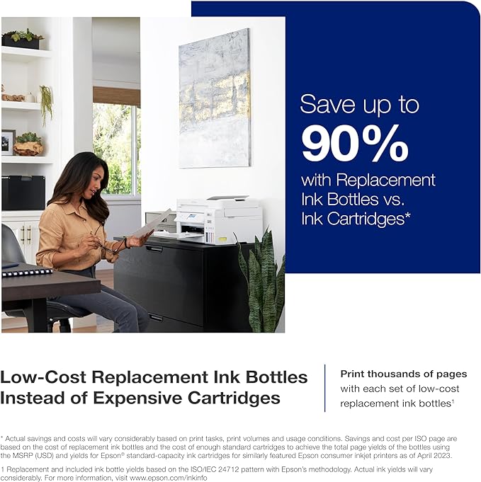 Epson EcoTank ET-4800 Wireless All-in-One Cartridge-Free Supertank Printer - Image 2