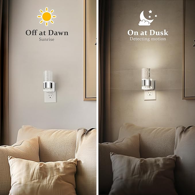 JandCase Night Light, Night Lights Plug into Wall, LED Nightlight - Image 3