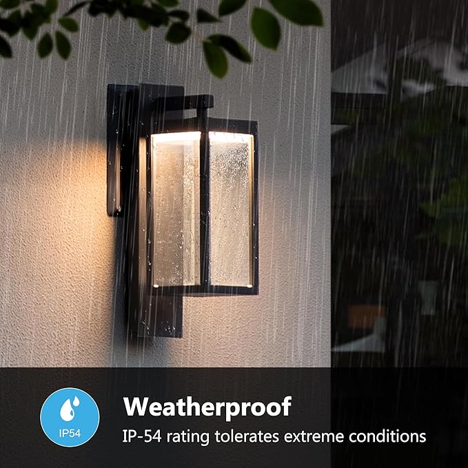 Modern Outdoor Light Fixtures Dusk to Dawn Outdoor Lighting, Porch Light - Image 3