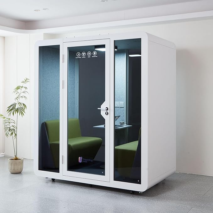 GEARONIC Mobile Office Pod Booth, Sound Proof Office Pod Booth - Image 3