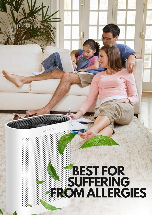True HEPA Air Purifier GL-FS32 | 4-Stage Filtration System, Ultra-Quiet - Image 5