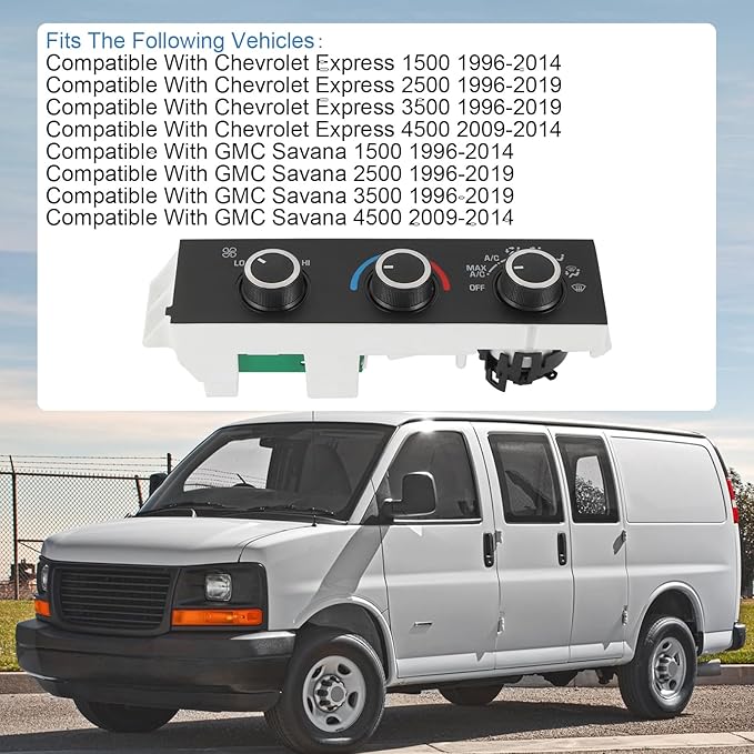 DICMIC Front A/C Heater Climate Control Module Compatible - Image 3
