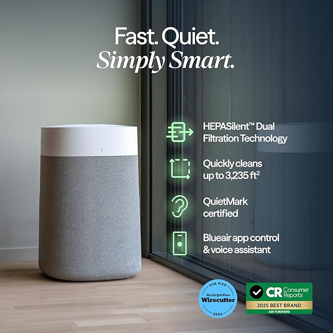 BLUEAIR Air Purifiers for Large Rooms, Cleans 3, 048 Sqft In One Hour, - Image 2
