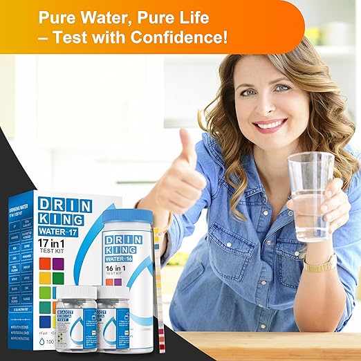 AAwipes Drinking Water Test Strips 17-in-1 100 Strips + 2 Bacteria Tester Kits - Image 5