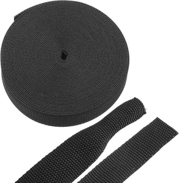 MECCANIXITY Braided Cable Sleeves Heat Shrinkable Fabric Sleeving, 5/8" 33ft by MECCANIXITY