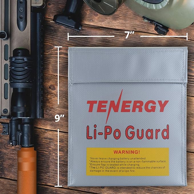 Tenergy Lipo Bag, Fire Retardant Lipo Battery Bag - Image 5
