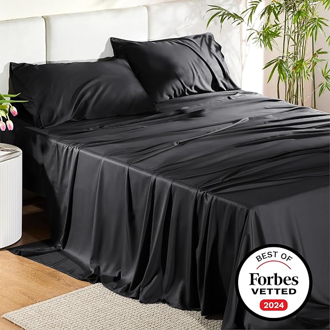 Bedsure California King Sheet Sets, Cooling Sheets - Image 7