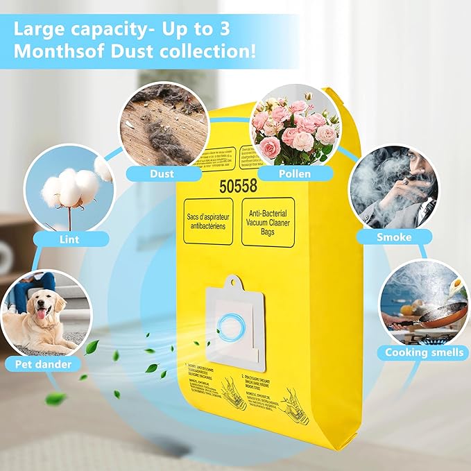 22 Pack Replacement Vacuum Bags Compatible - Image 7