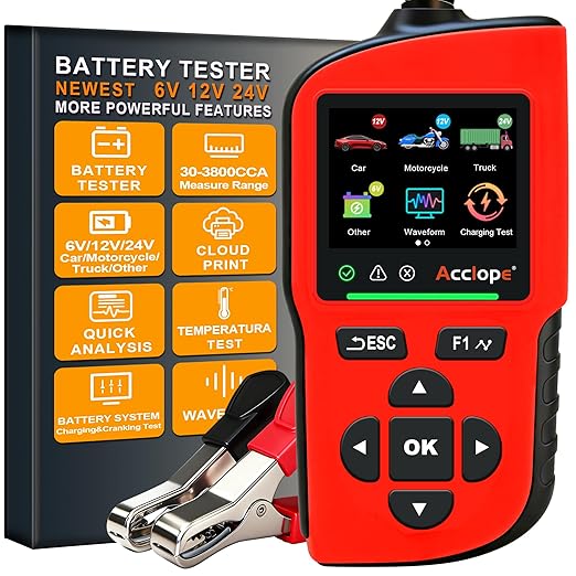 Acclope BT90 PRO 2-360Ah Battery Tester by Acclope