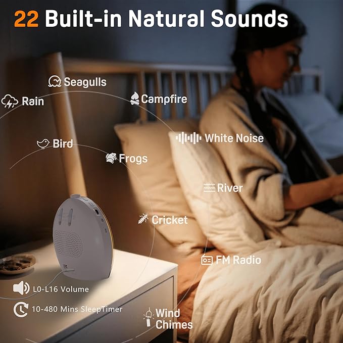 Wake Up Light Sunrise Alarm Clock - Image 3