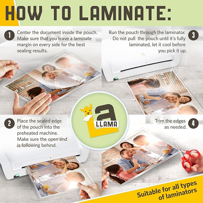 Thermal Laminating Pouches, Matte Finish, 2.6 x 3.9 Inches, 5 Mil Thick - Image 7