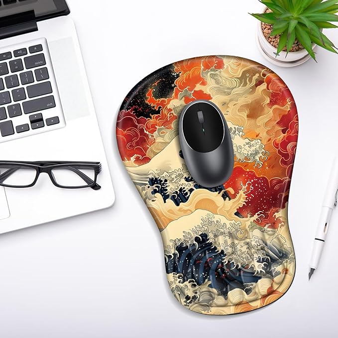 YIWEI Ergonomic Mouse Pad with Wrist Rest - Image 7