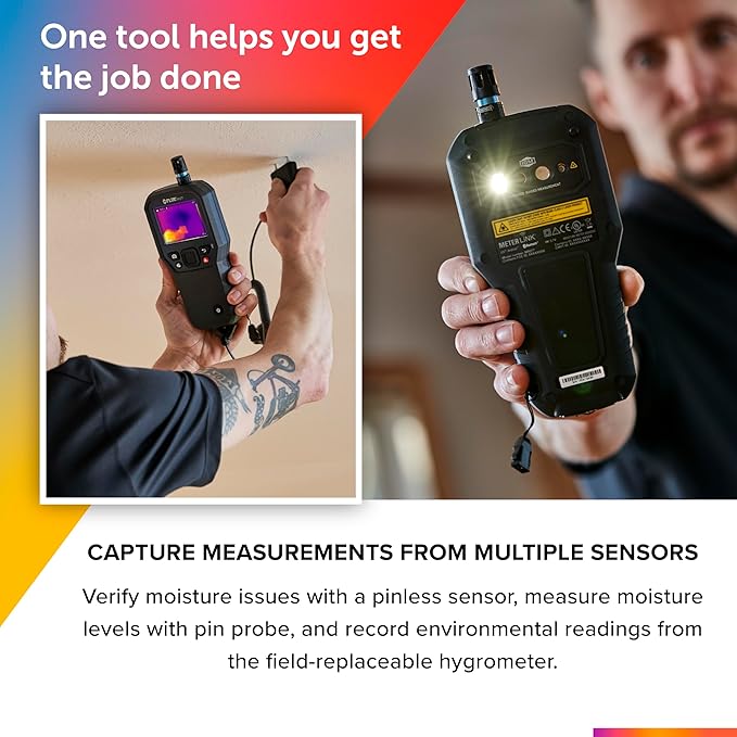 FLIR MR277 Moisture Meter, MSX IR Camera & Hygrometer - Image 3