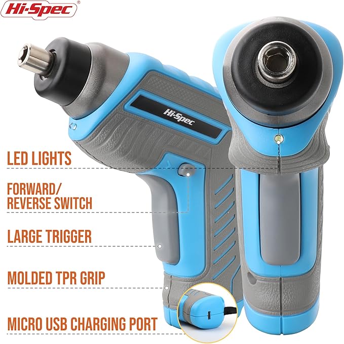 Hi-Spec 35pc Blue Tool Kit - Image 3