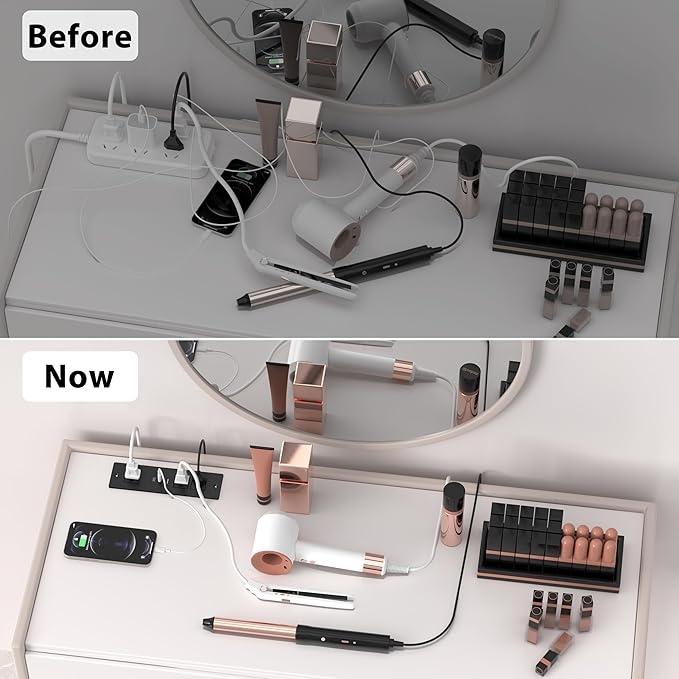 Furniture Drawer Outlet, Recessed Power Strip - Image 5