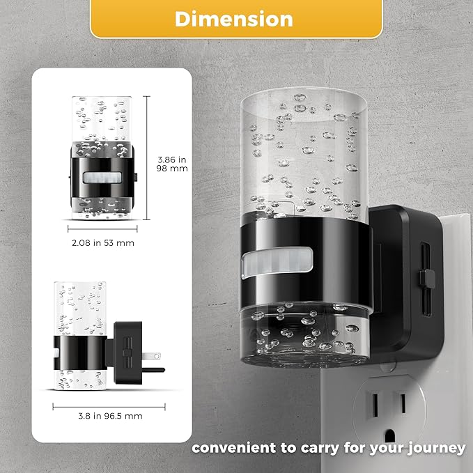 L LOHAS LED Motion Sensor Night Light, Dimmable Night Lights Plug into Wall - Image 5