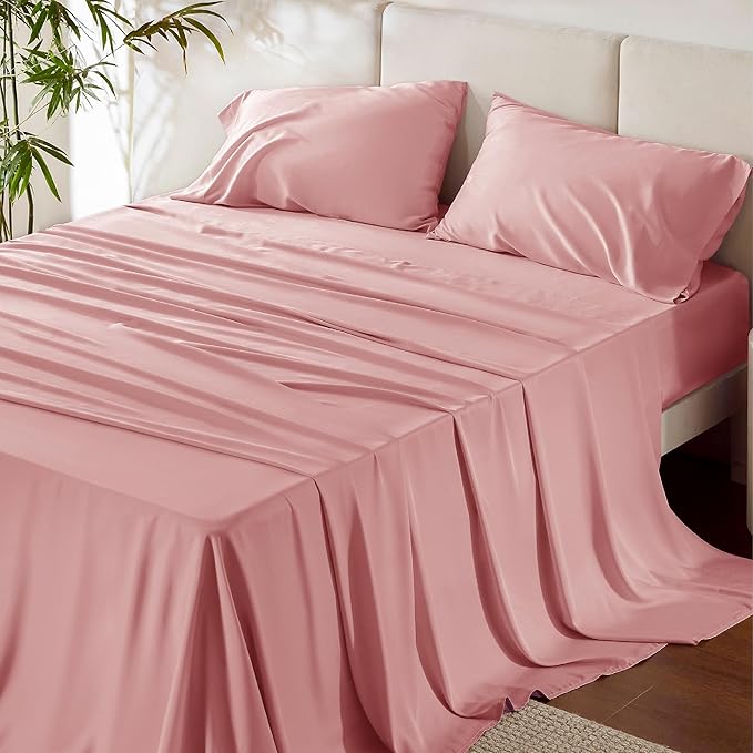 Bedsure King Size Sheets Set, Cooling Sheets by BEDSURE