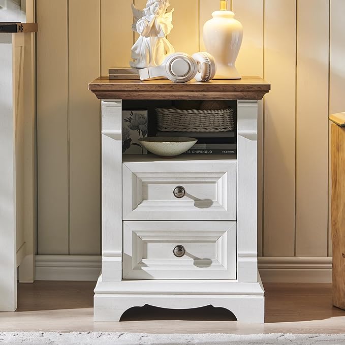 T4TREAM Farmhouse Nightstand - Image 8