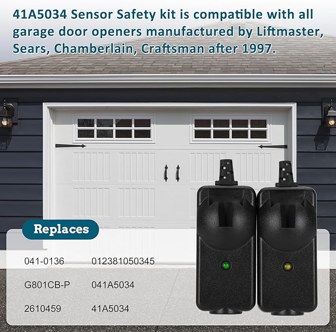 2025 Upgrade 41A5034 Safety Sensor Kit Compatible - Image 2