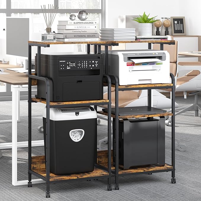 Arbuxzuy 4 Tier Printer Stand - Image 7