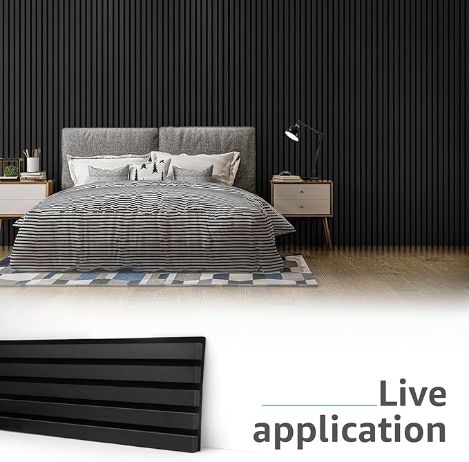 Art3d 4pcs-107 x 8in Slat Acoustic Panel - Image 3