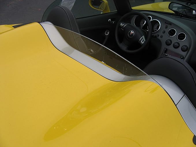#1 Ranked Wind Deflector Windscreen Windstop Windblocker, Smoke Tint, Compatible - Image 5