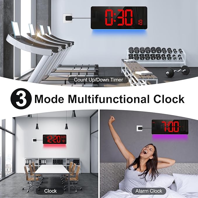 XREXS 16.5" Digital Clock Large Display - Image 6