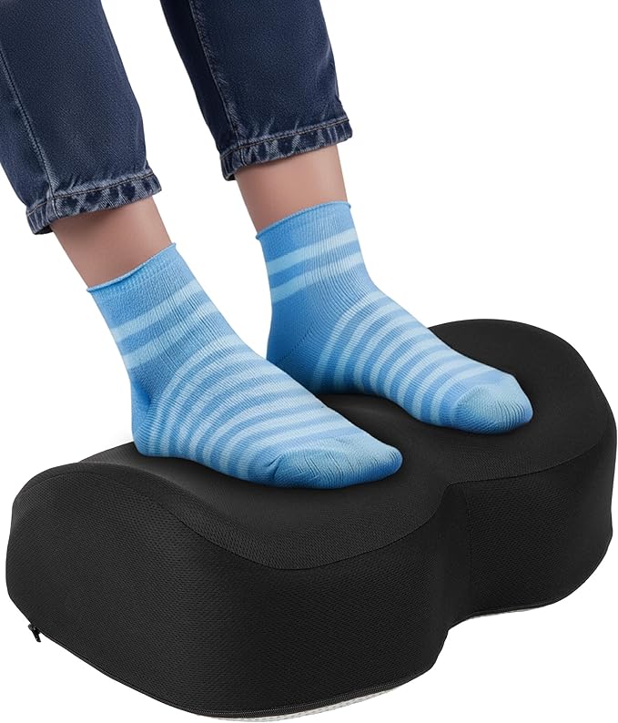 Everlasting Comfort Foot Rest for Under Desk at Work by EverlastingComfort