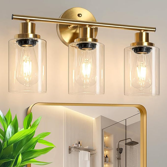 Unicozin Modern Bathroom Light Fixtures, 3 Light Vanity Lights, Living Room by Unicozin