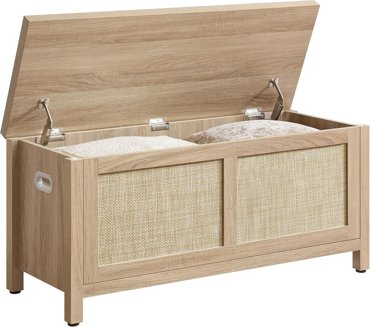 sicotas rattan storage chest 39.4" storage bench for, main product view