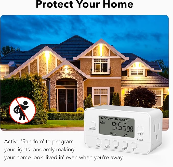 BN-LINK 7-Day Heavy Duty Digital Timer - Image 6
